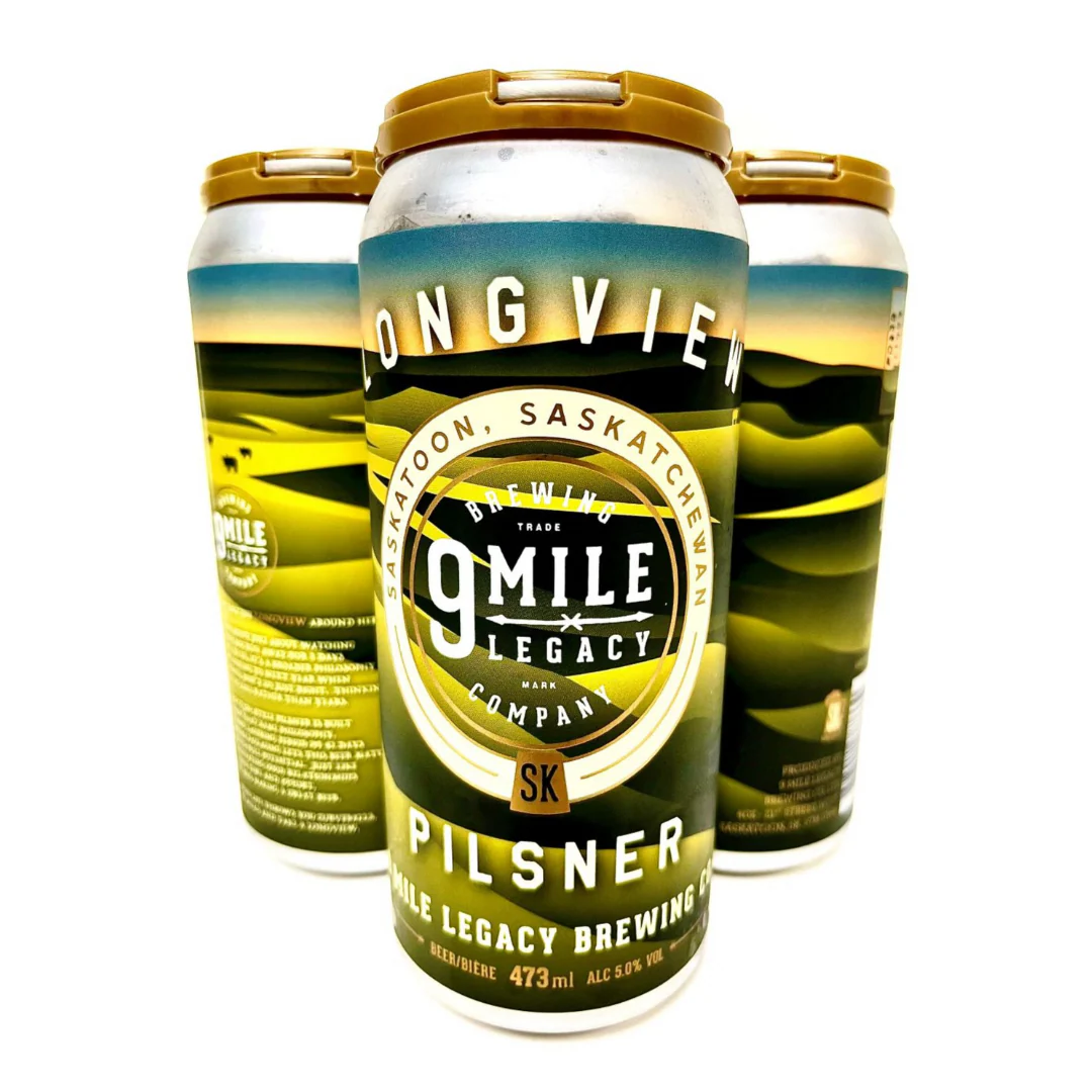 9 Mile Longview Pilsner 4 cans
