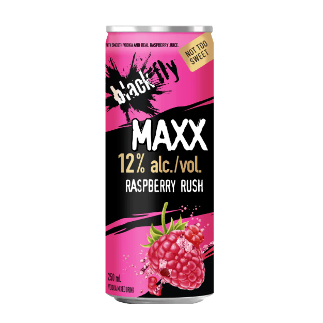Black Fly Maxx Raspberry Rush 250ml