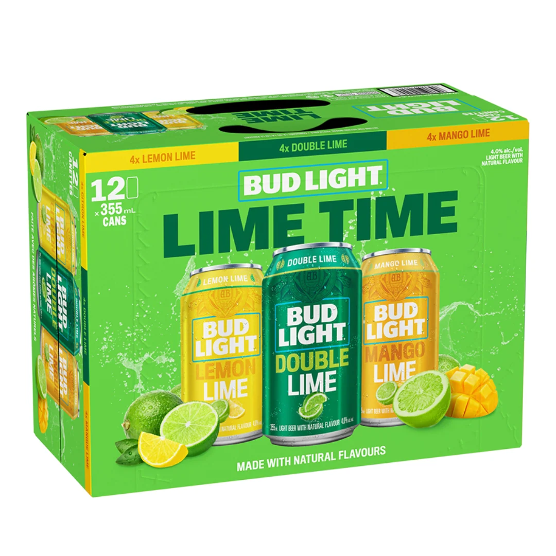 Bud Light Lime Time Mixer 12 can
