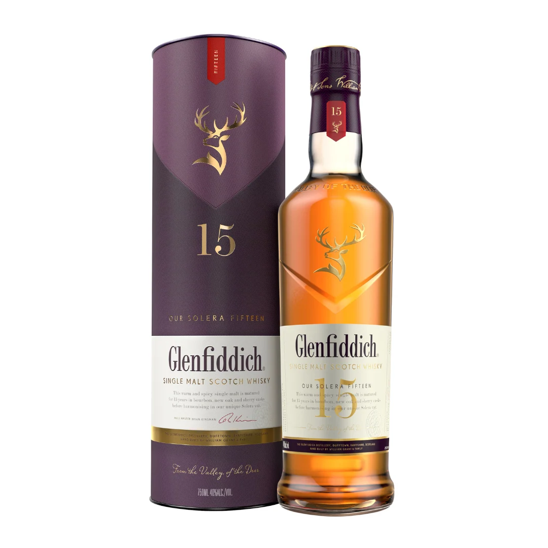 Glenfiddich 15 Year Old Single Malt Scotch