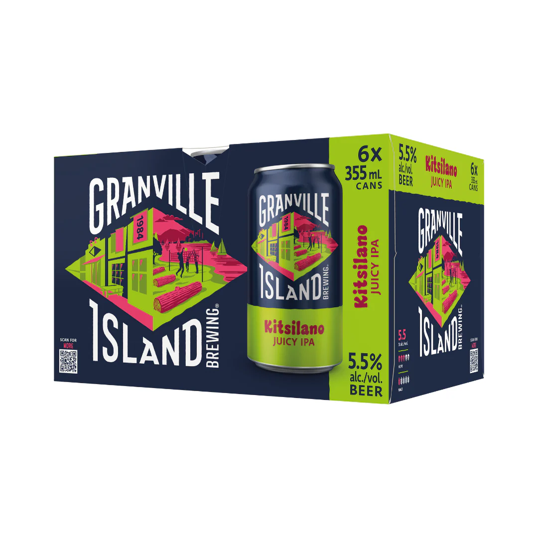 Granville Island Brewing Kitsilano Juicy IPA 6 Cans