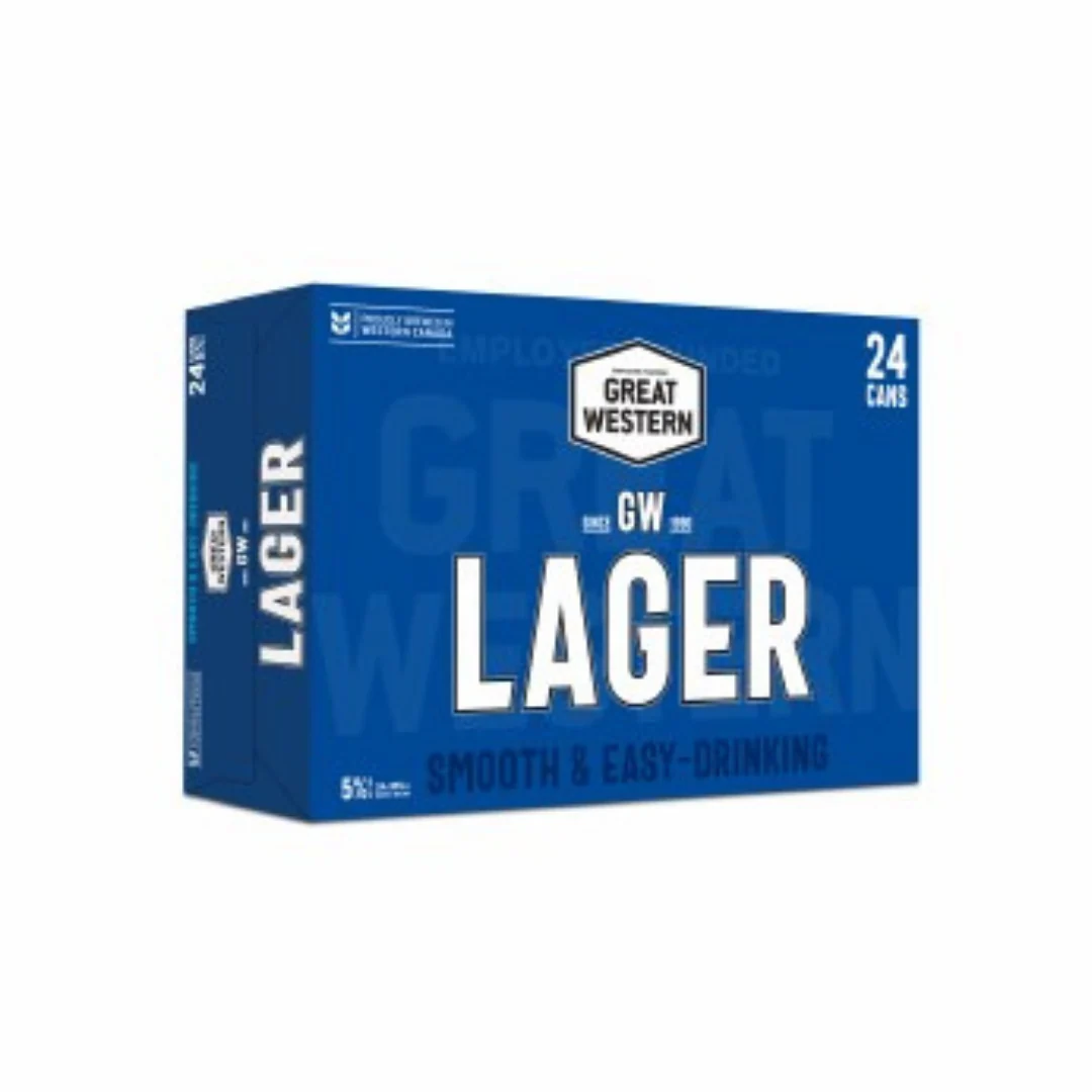 Great Western Lager 24 Cans