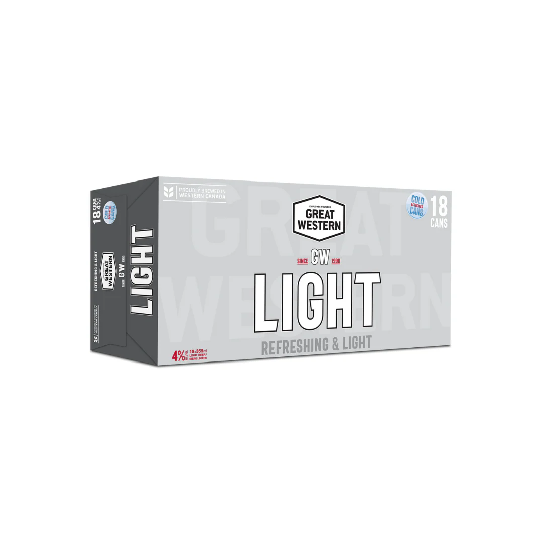Great Western Light 18 Cans