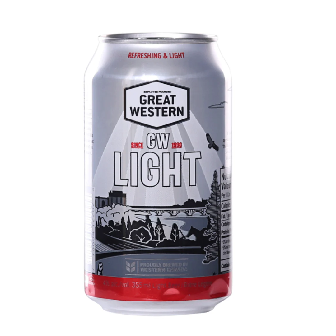 Great Western Light 4 cans