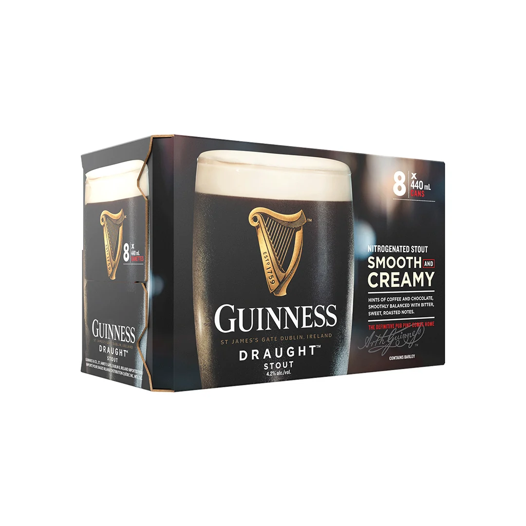 Guinness Draught 8 Cans