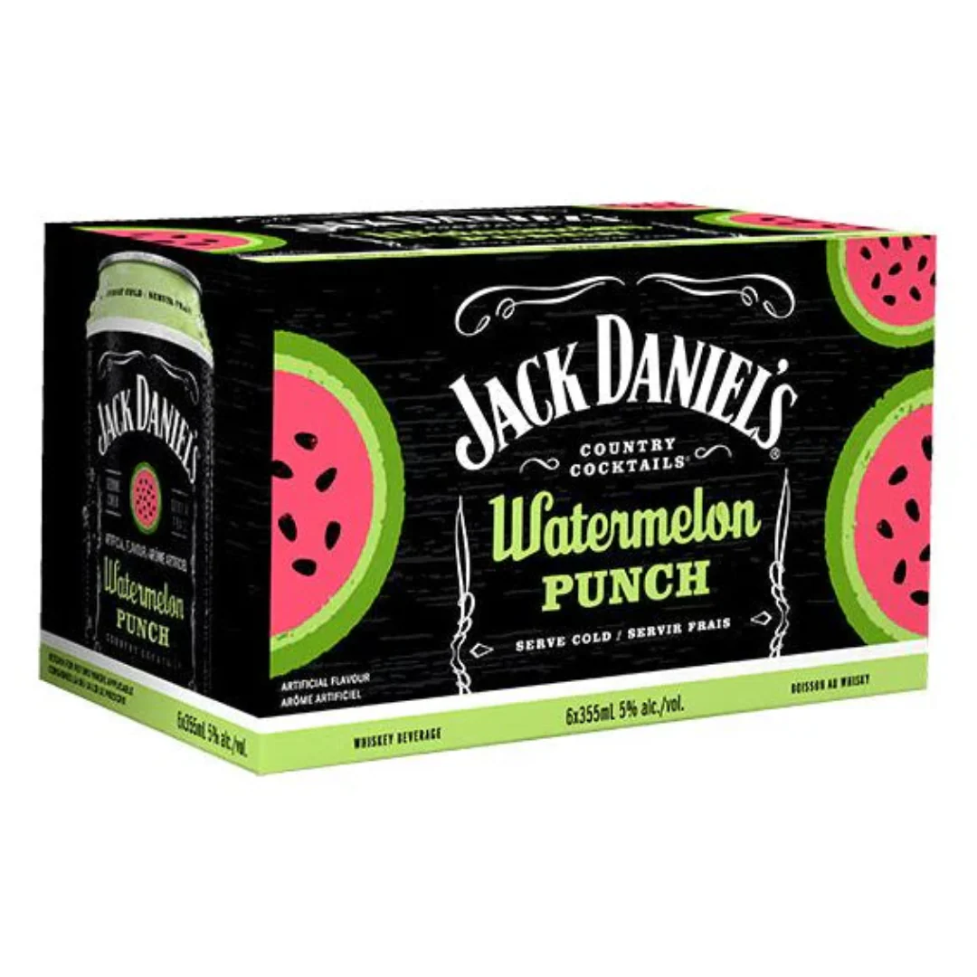 Jack Daniels Watermelon Punch 6 cans