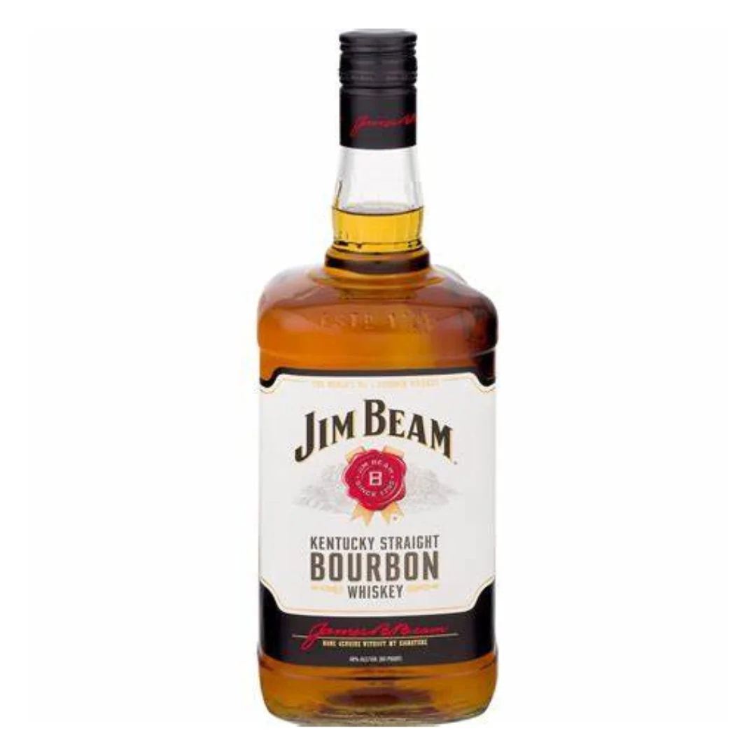 Jim Beam White Label Bourbon 1.75L