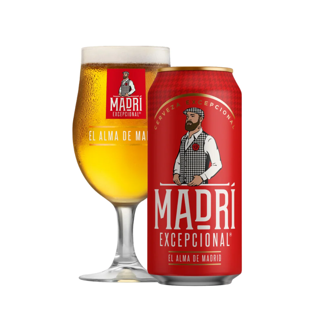 Madri European Lager 12 cans - Image 2