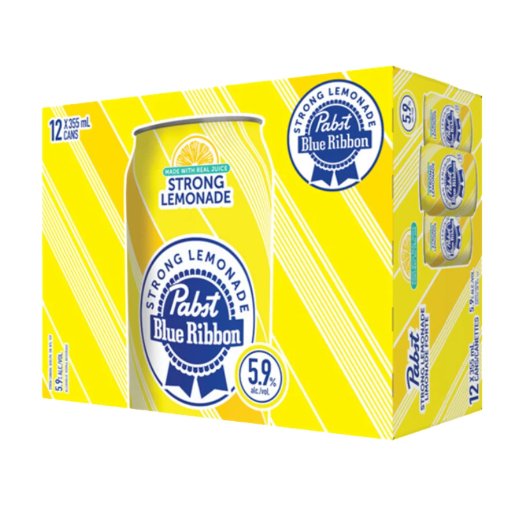 Pabst Strong Lemonade 12 cans