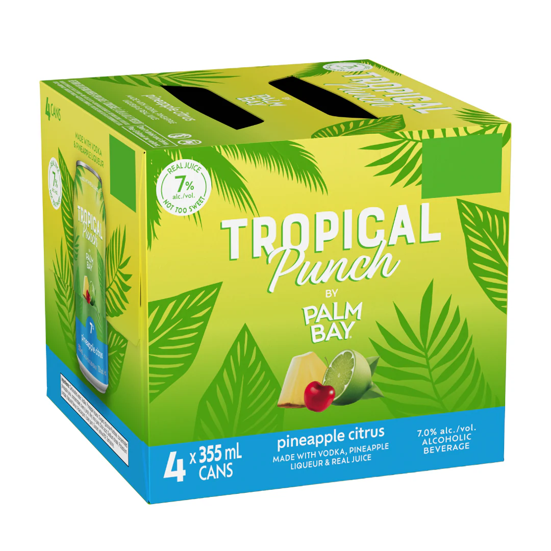 Palm Bay Tropical Punch Pineapple Citrus 4 can