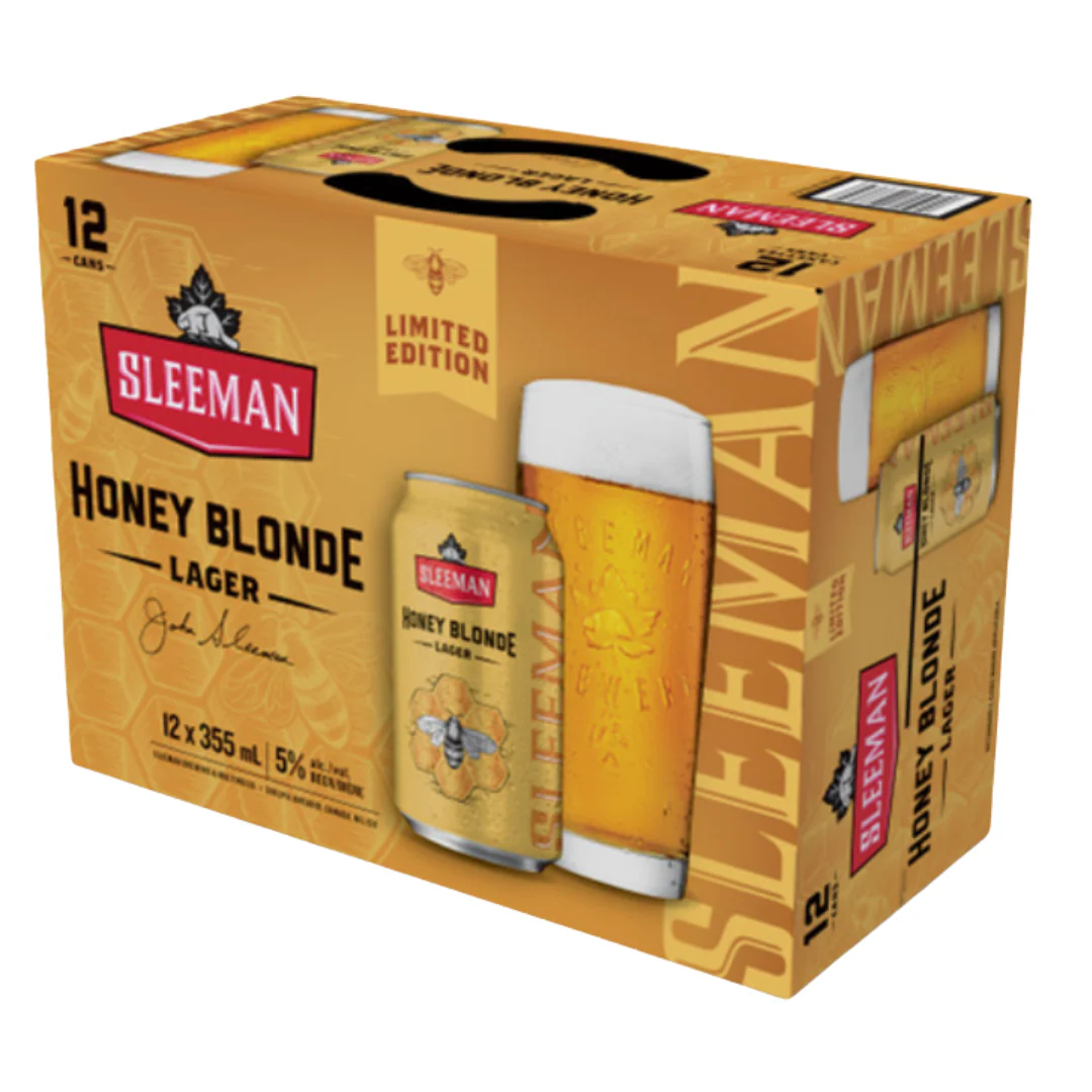 Sleeman Honey Blonde Lager 12 cans