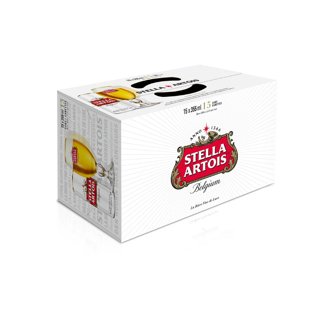 Stella Artois 15 Cans