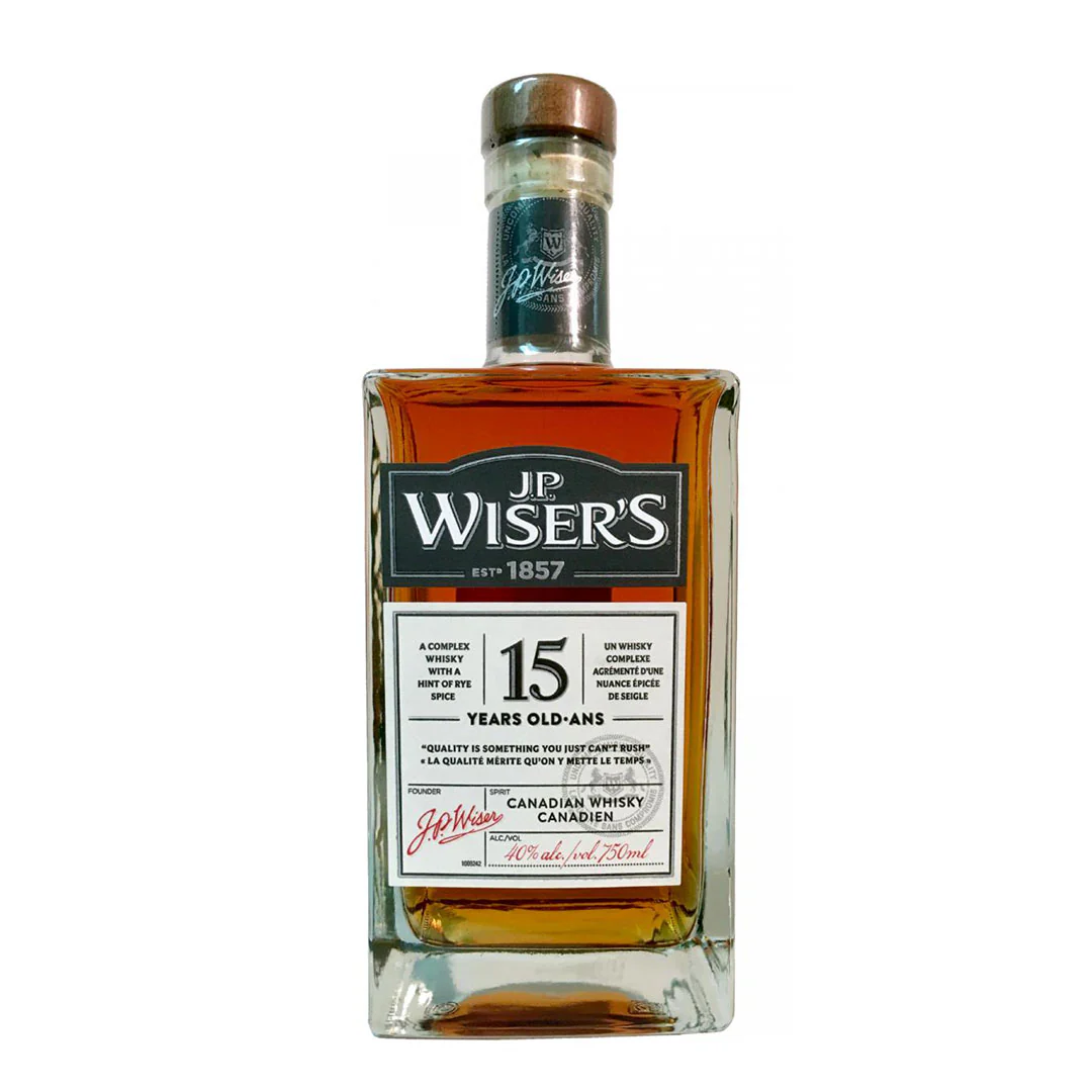 J.P. Wiser's 15 Year Old Canadian Whisky